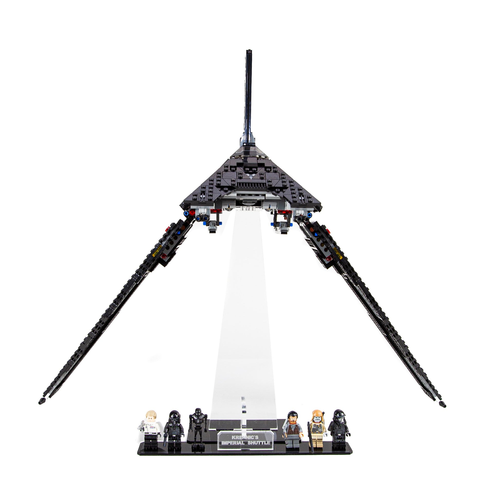 Krennics Imperial Shuttle Acrylic Display Stand 75156 – Laser Frame