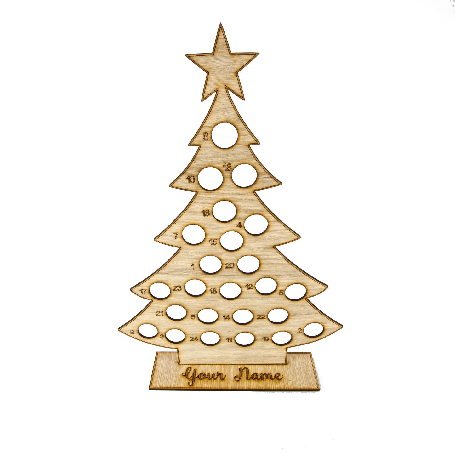Personalised Christmas Ferrero Rocher advent calendar