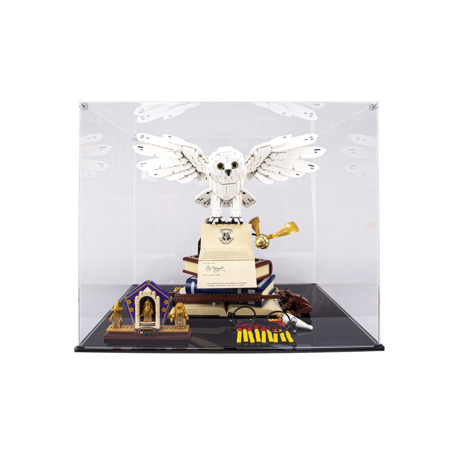 Acrylic Display case for LEGO Hogwarts™ Icons - Collectors' Edition 76391