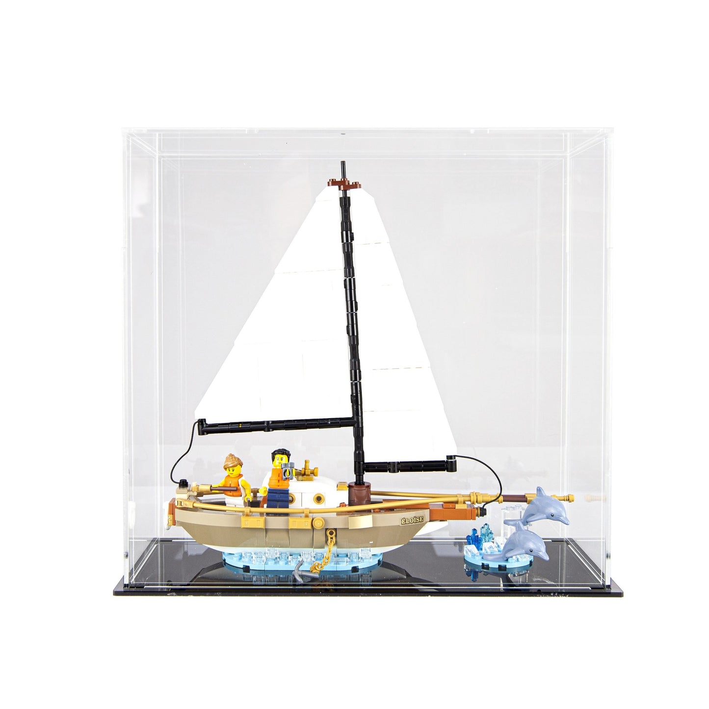 Acrylic Display Case for LEGO Eloise Sailboat (40487)