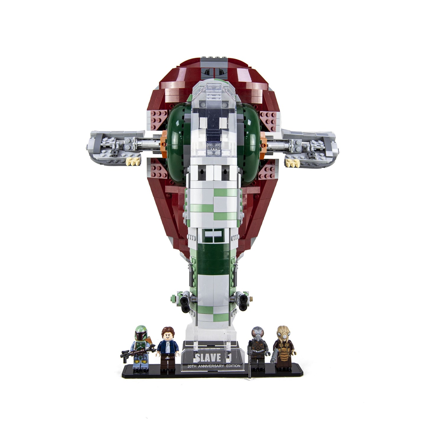 Acrylic display stand for LEGO Star Wars Slave l – 20th Anniversary 75243