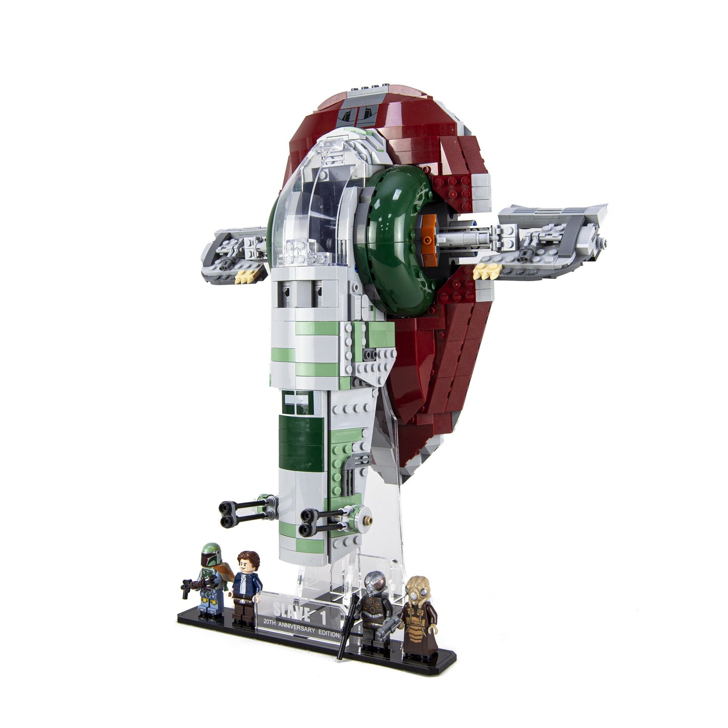 Acrylic display stand for LEGO Star Wars Slave l – 20th Anniversary 75243