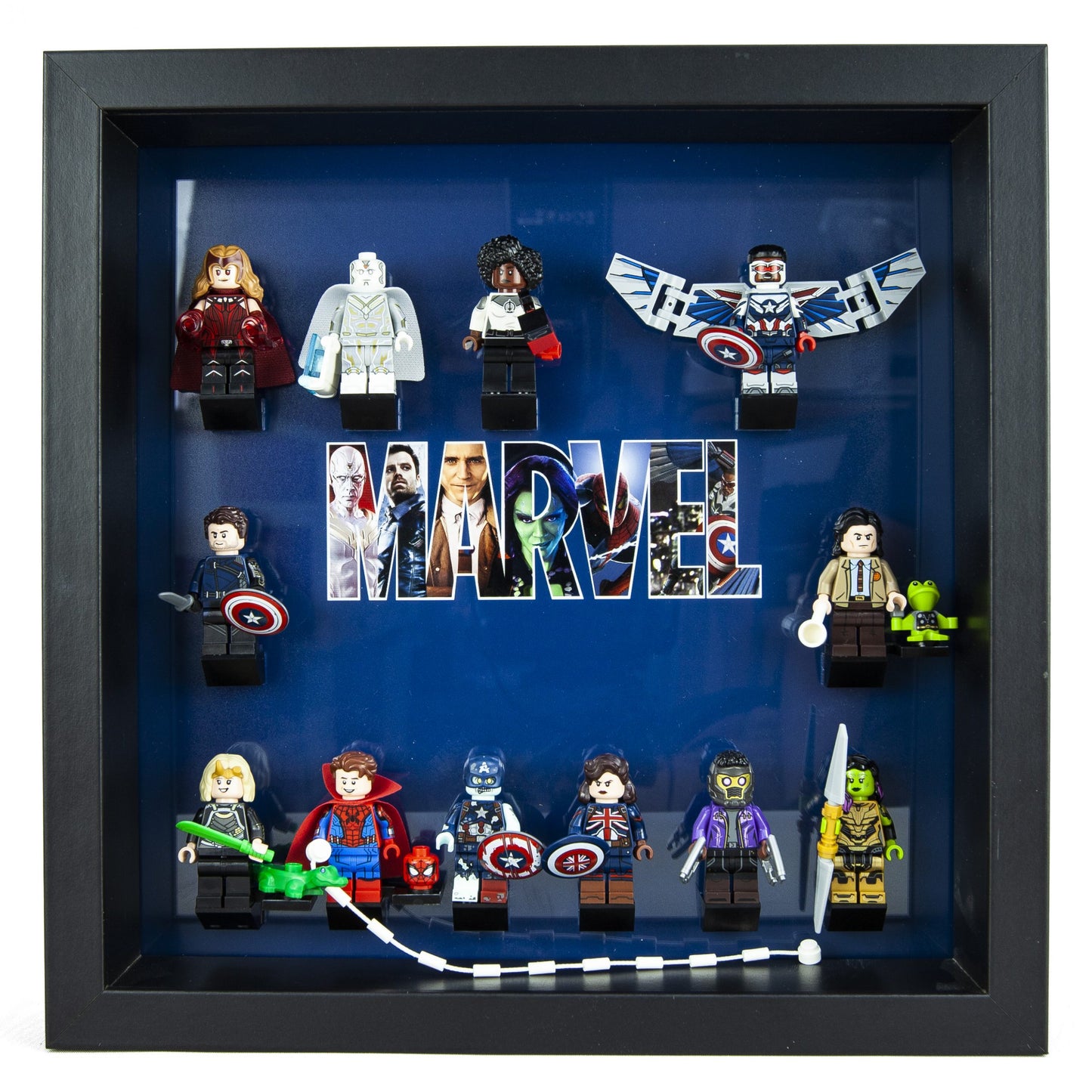 Marvel minifigure series acrylic frame Insert