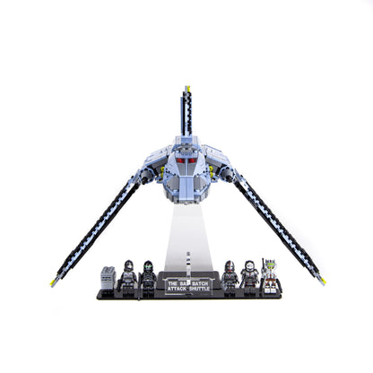 Acrylic Display Stand for LEGO The Bad Batch™ Attack Shuttle 75314