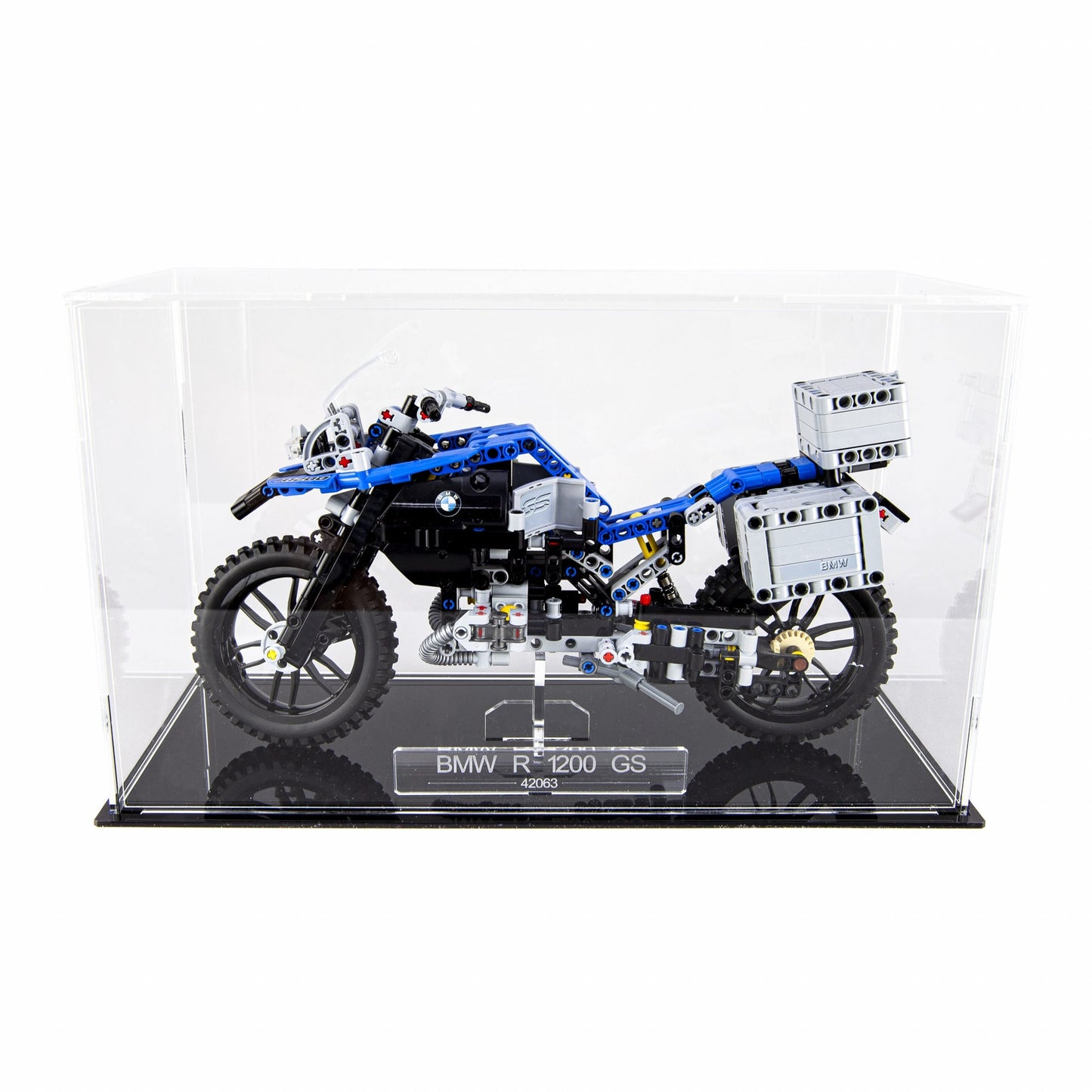 Acrylic display case for LEGO BMW R 1200 GS Adventure 42063