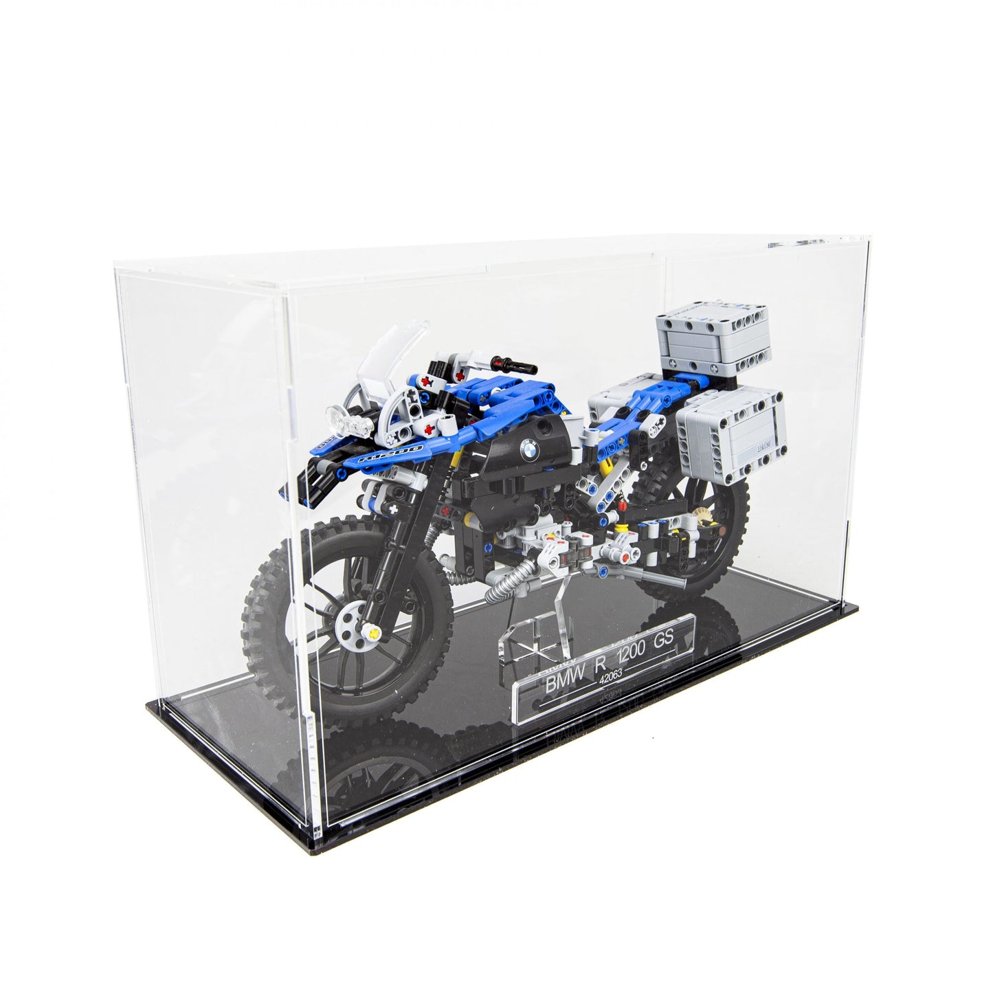 Acrylic display case for LEGO BMW R 1200 GS Adventure 42063