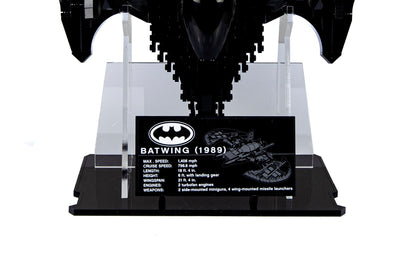 Acrylic Display Stand for LEGO 1989 Batwing 76161