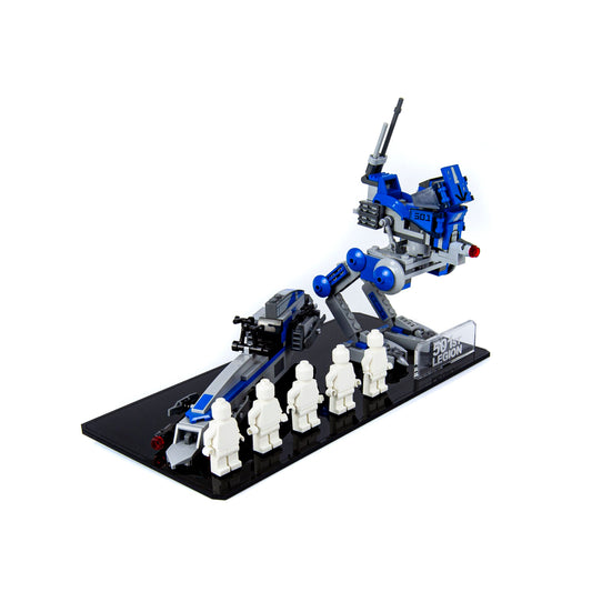 Acrylic Display Stand for LEGO 501st Legion™ Clone Troopers 75280