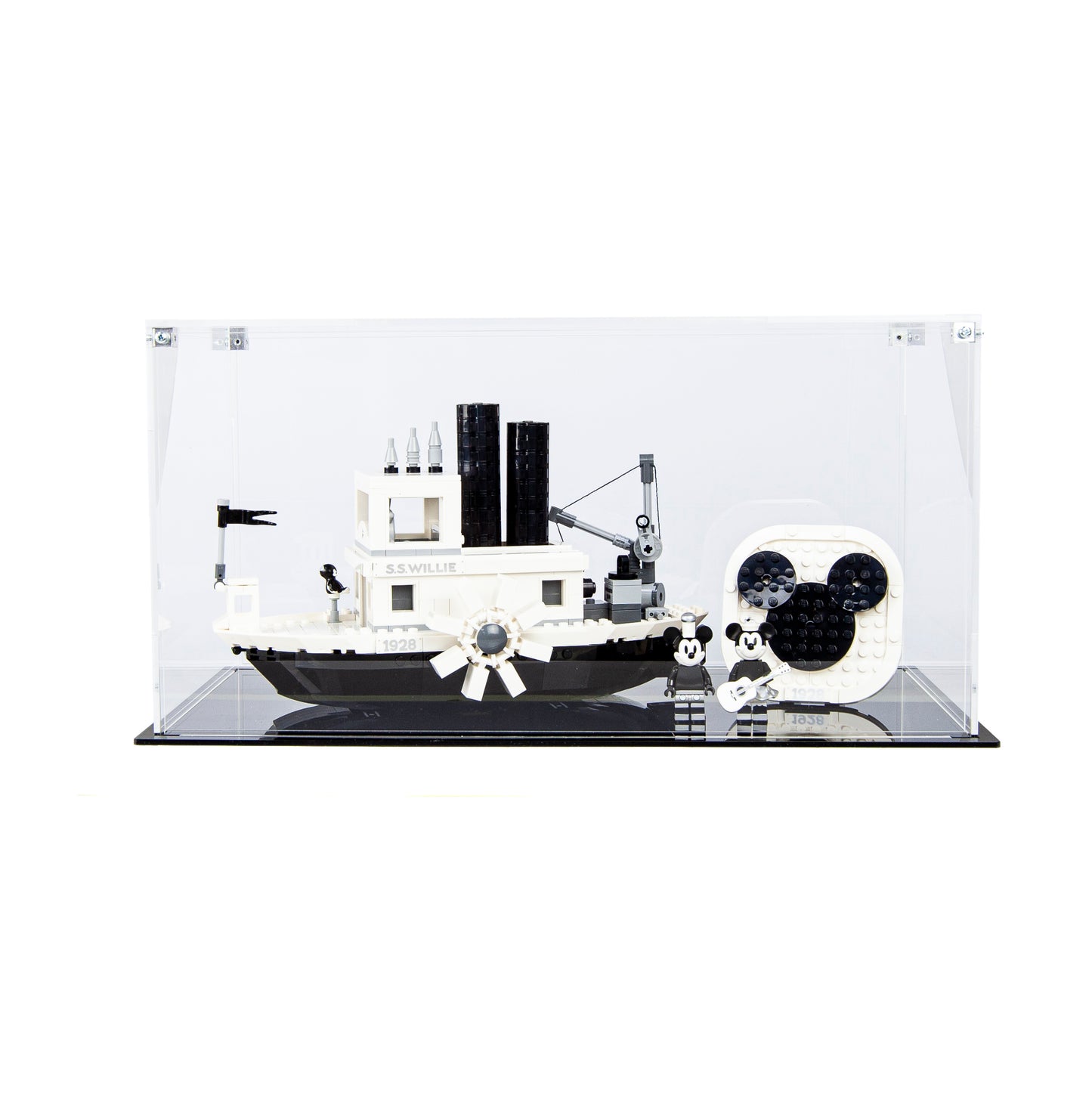 Acrylic Display Case For LEGO Steamboat Willie  21317