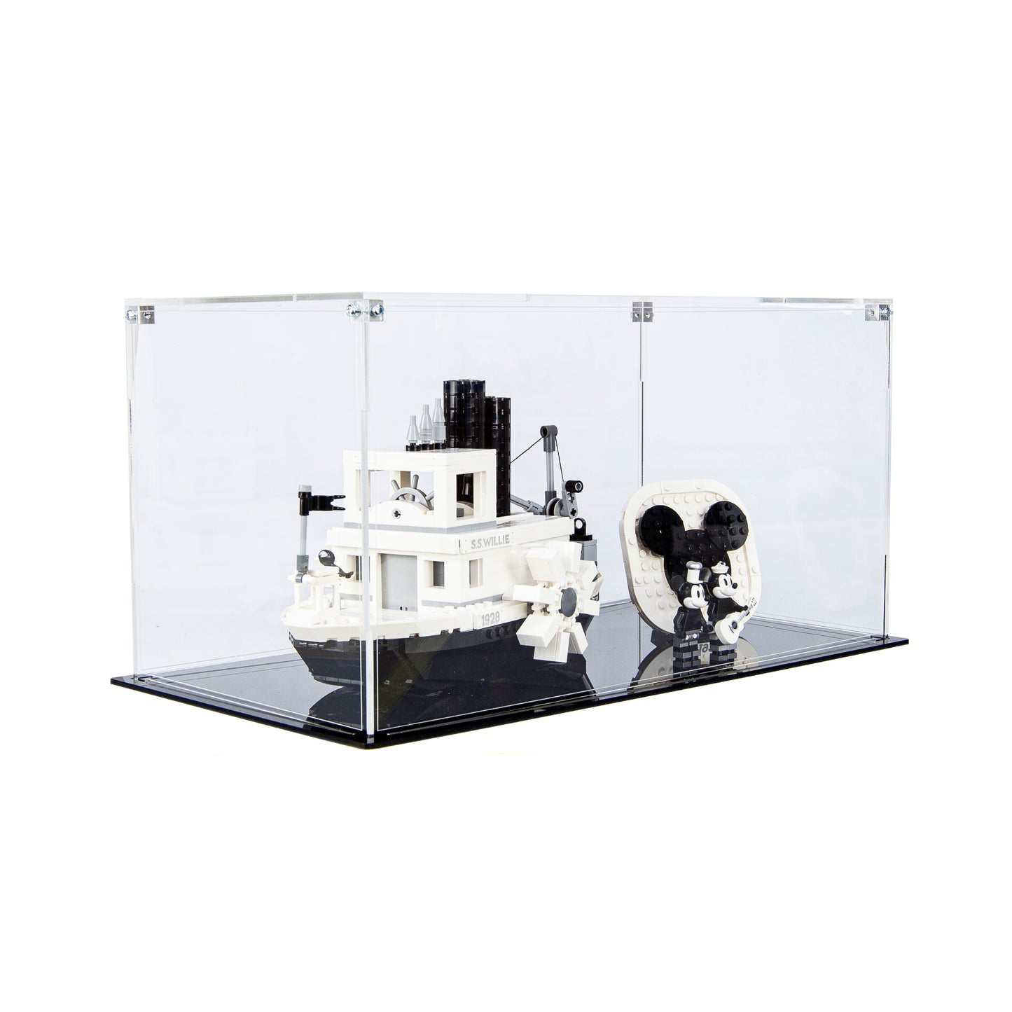 Acrylic Display Case For LEGO Steamboat Willie  21317