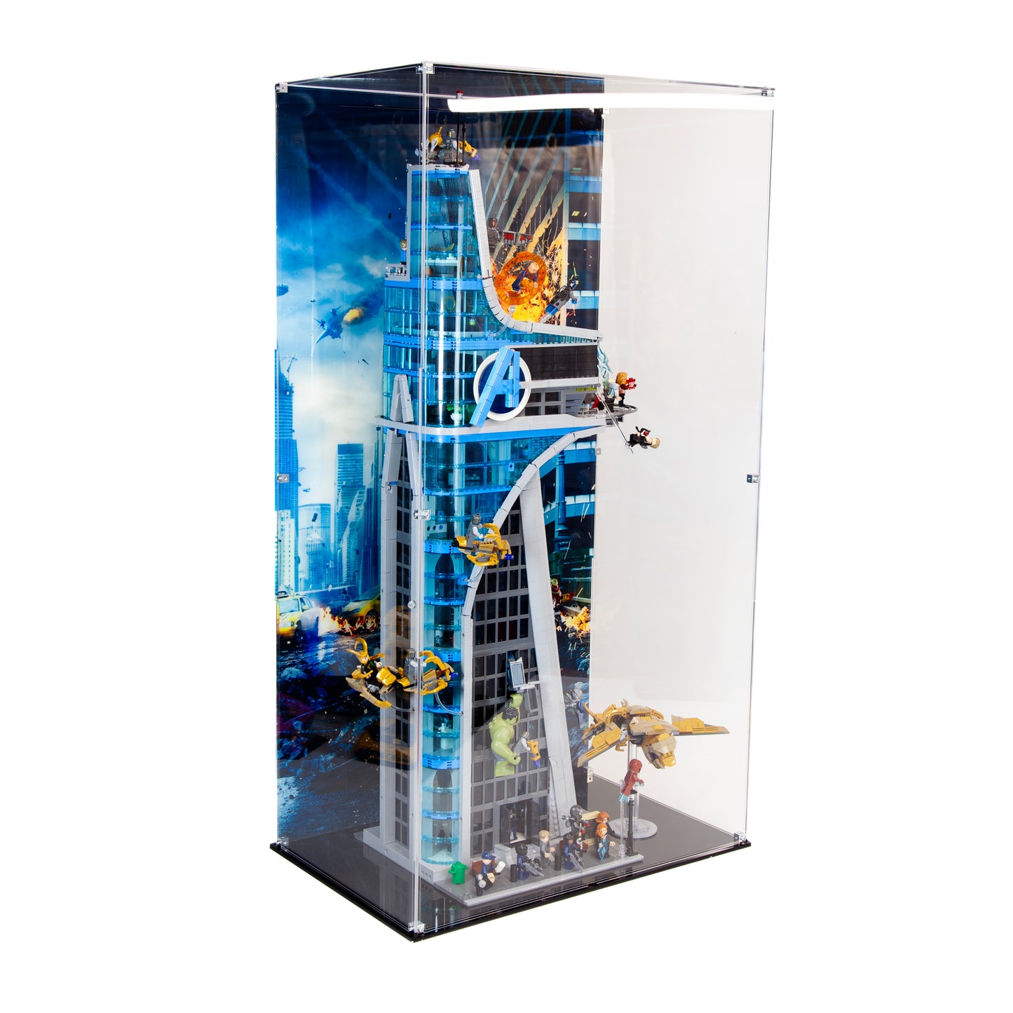 Acrylic Display Case for the LEGO Avengers Tower 76269