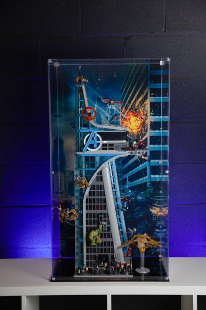 Acrylic Display Case for the LEGO Avengers Tower 76269