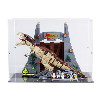Acrylic Display Case for the LEGO Jurassic Park: T. rex Rampage 75936