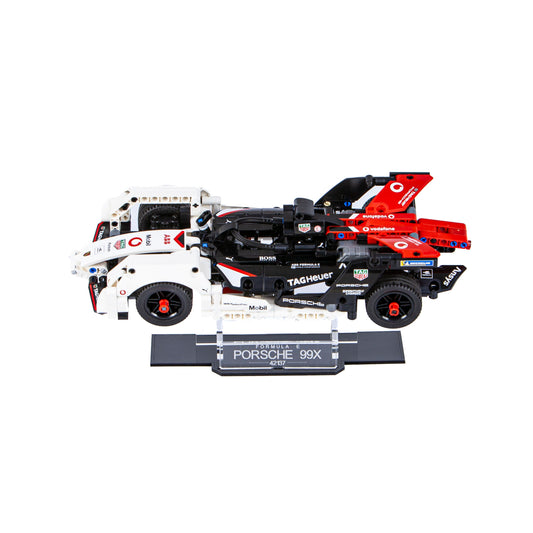 Acrylic Display Stand for LEGO Formula E® Porsche 99X Electric 42138