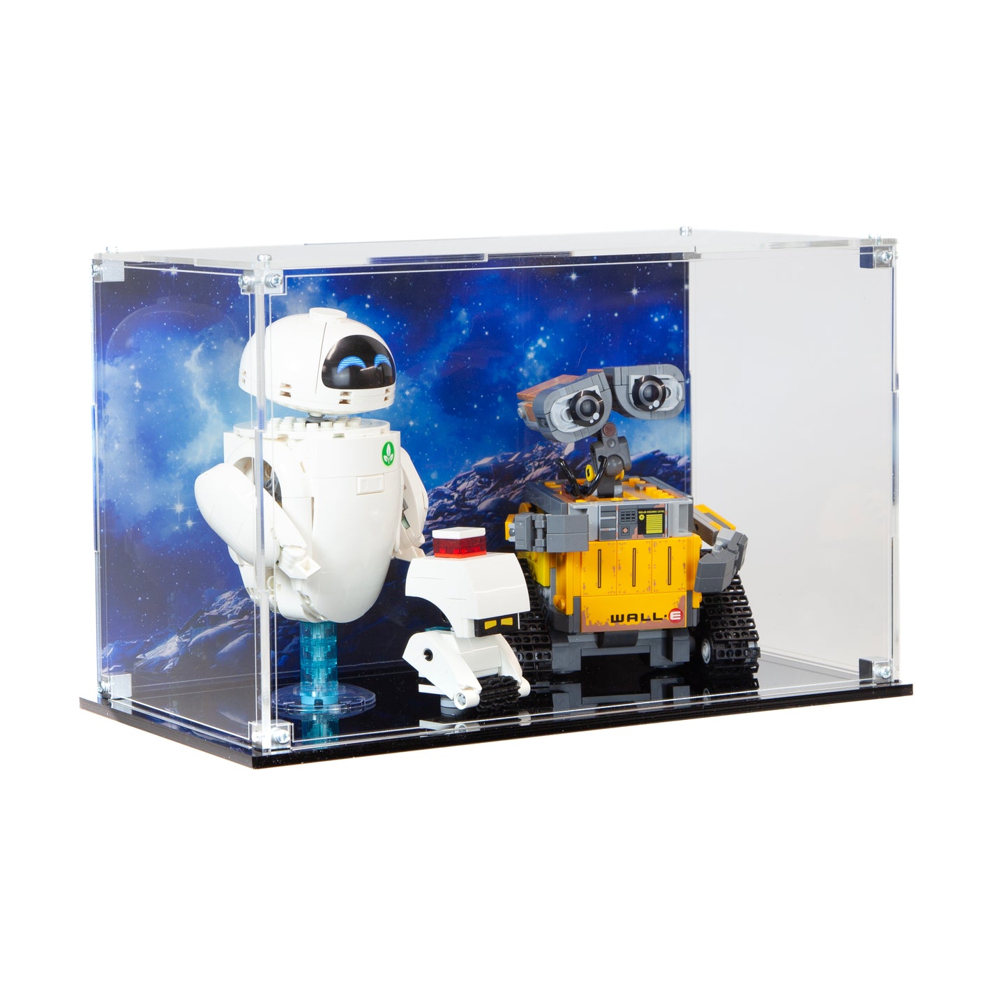 Acrylic Display Case for the LEGO WALL-E and EVE 43279