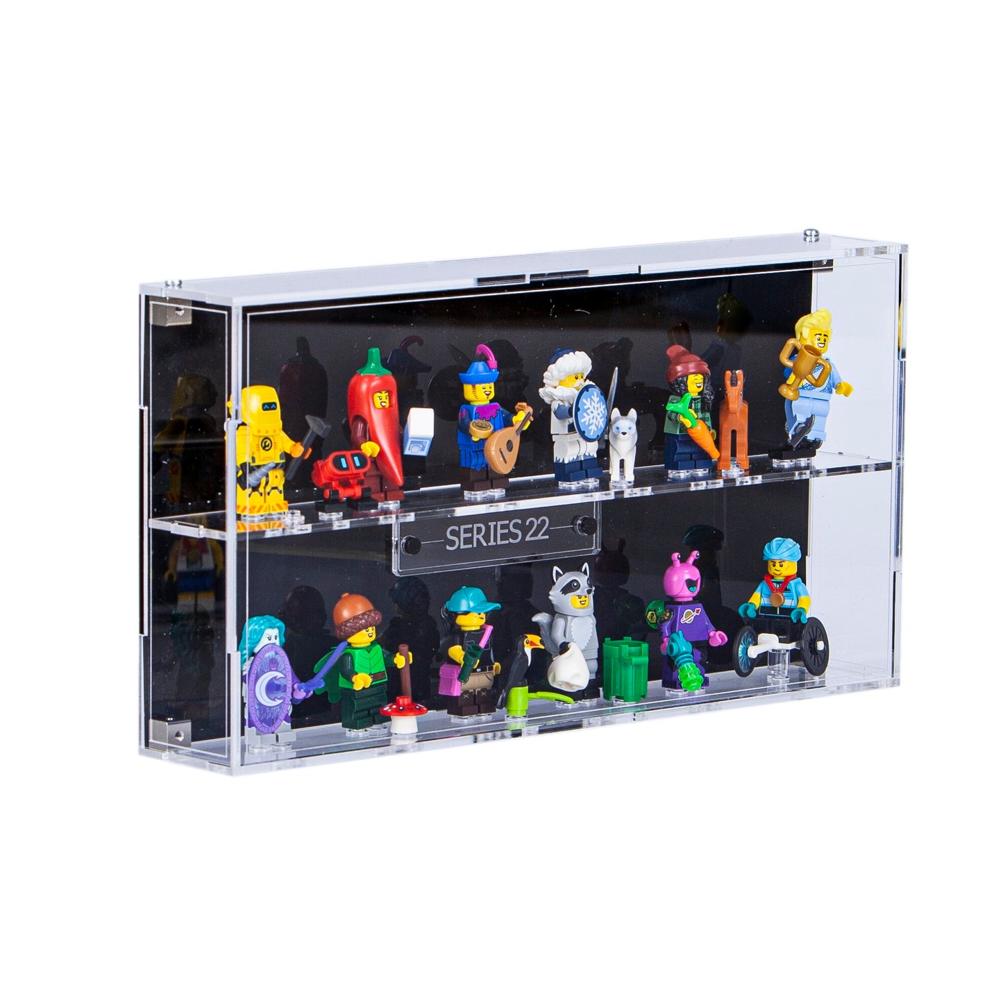 Full set of Acrylic Display Cases for LEGO Minifigures Series 1-24