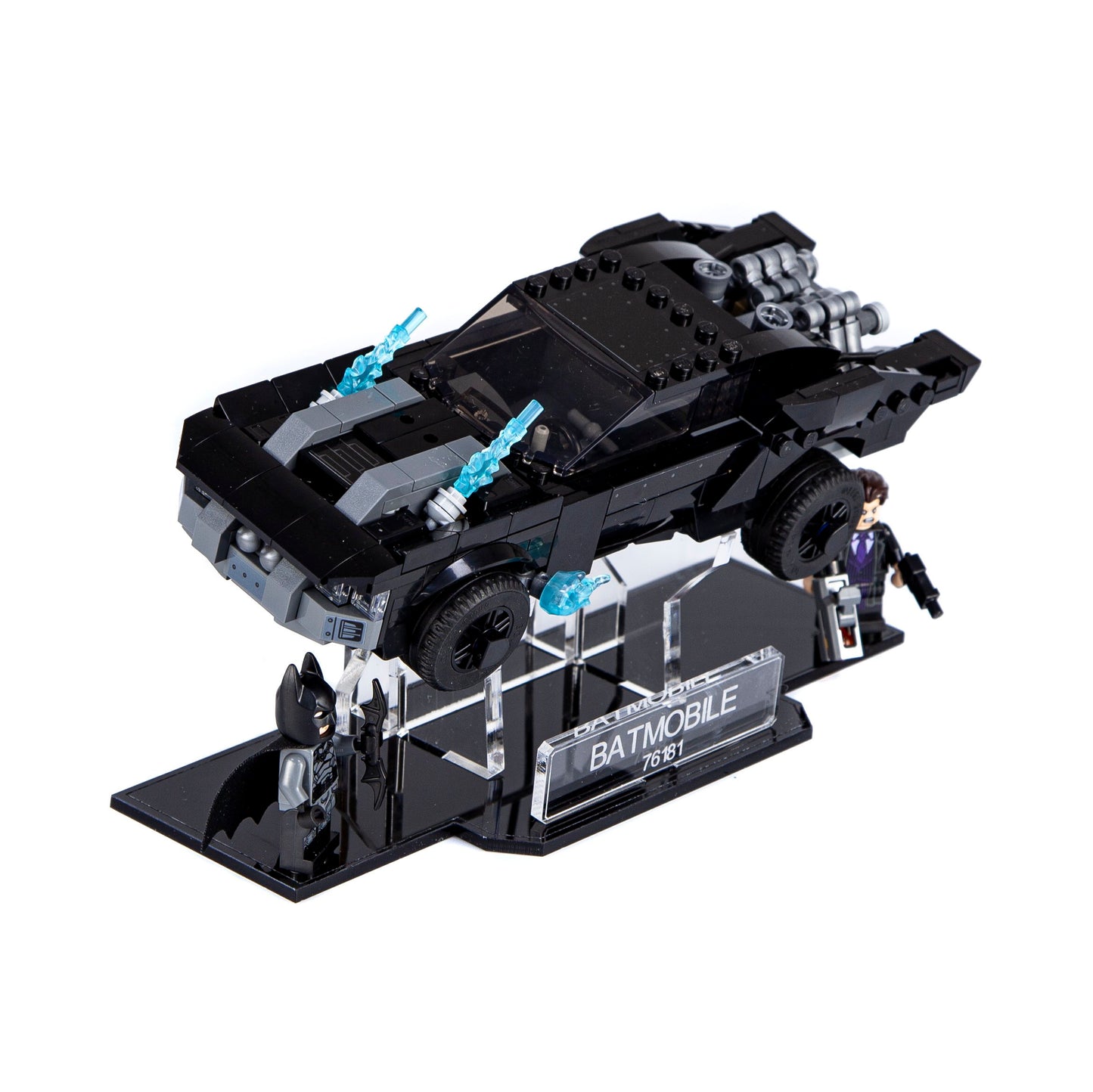 Acrylic Display Stand for LEGO Batmobile™ The Penguin™ Chase