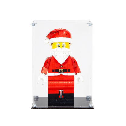 Premium Acrylic Case for the LEGO Up-Scaled Santa Minifigure 40820