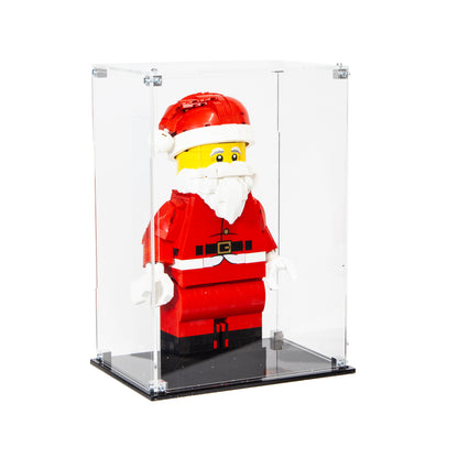 Premium Acrylic Case for the LEGO Up-Scaled Santa Minifigure 40820