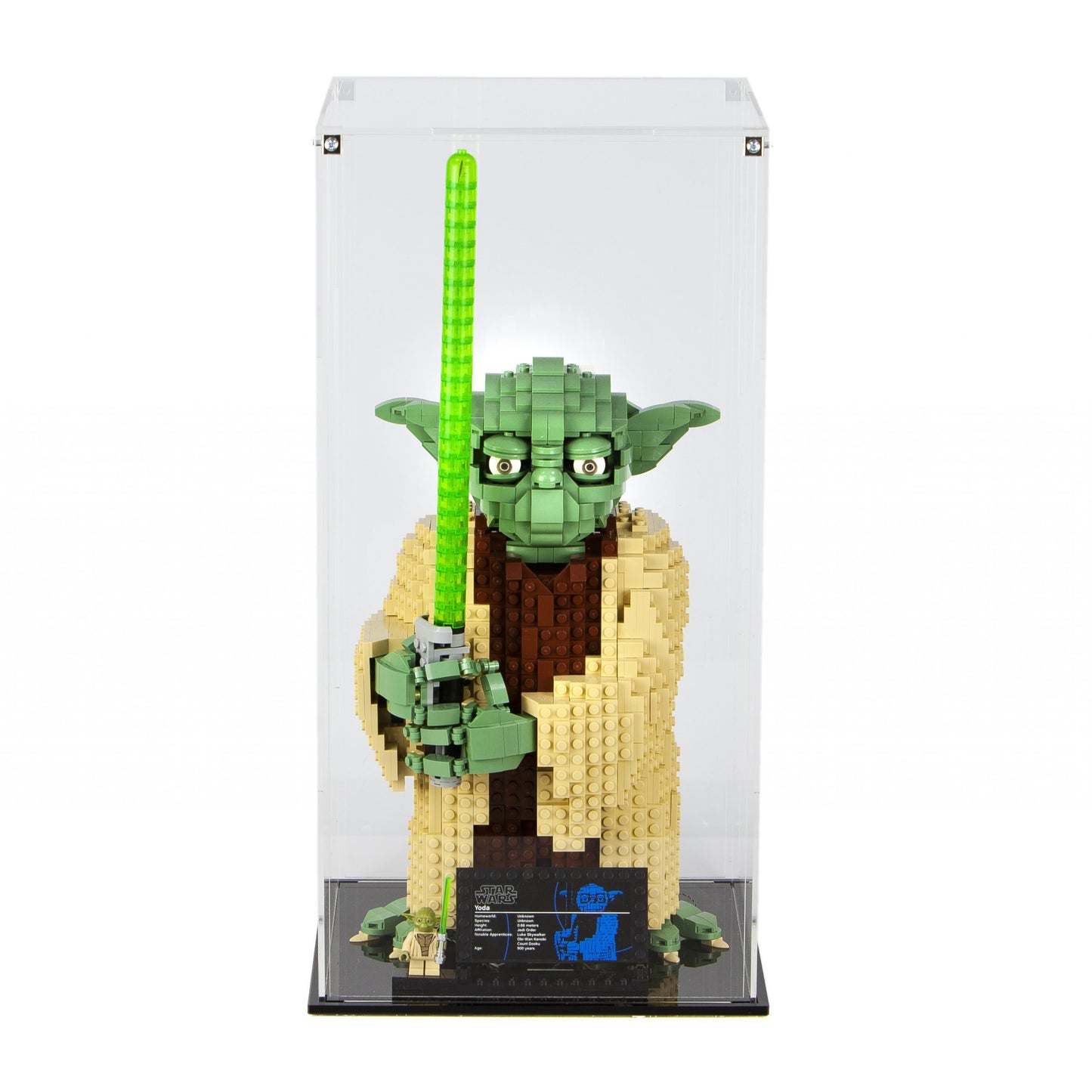 Acrylic Display Case for the LEGO® Star Wars Yoda™ 75255