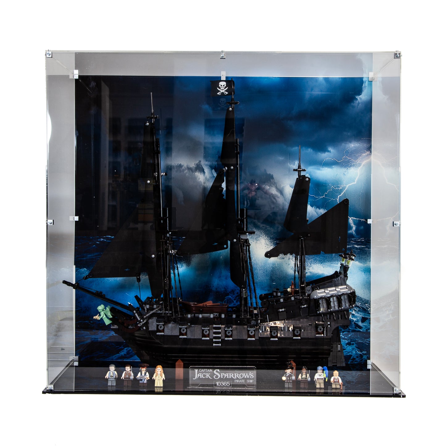 Premium Acrylic Case for the LEGO Captain Jack Sparrow's Pirate Ship 10365