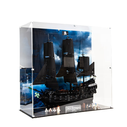 Premium Acrylic Case for the LEGO Captain Jack Sparrow's Pirate Ship 10365