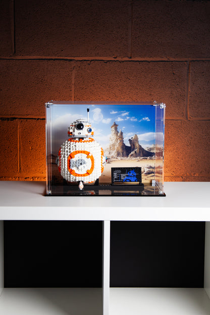 Premium Acrylic Display Case for the LEGO BB-8 75187
