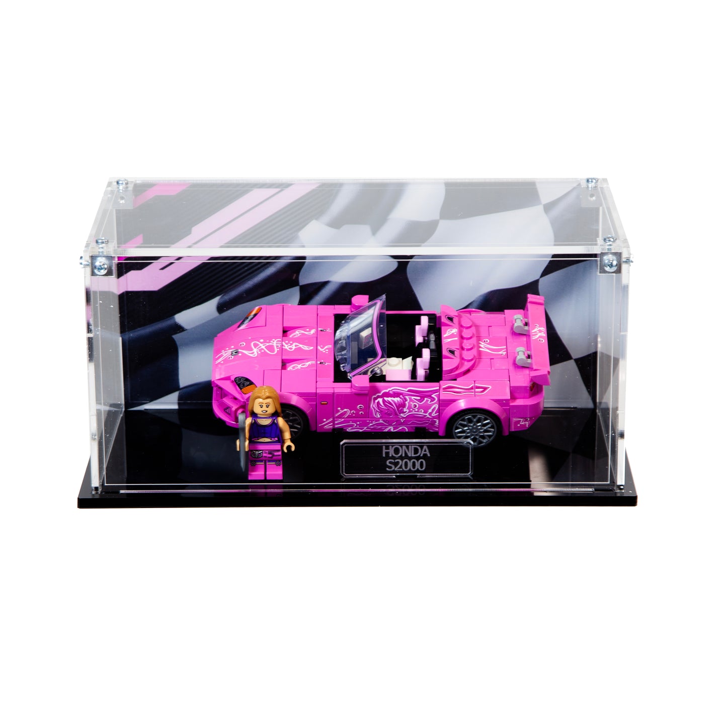 Stackable Acrylic display case for LEGO Speed Champions 2025