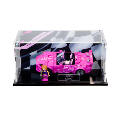 Stackable Acrylic display case for LEGO Speed Champions 2025