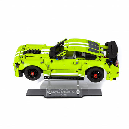 Acrylic Display Stand for LEGO Ford Mustang Shelby® GT500® 42138