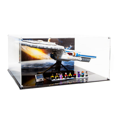 Premium Acrylic Display Case for LEGO Star Trek: U.S.S. Enterprise NCC-1701-D 10356