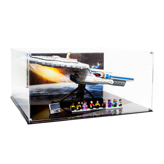 Premium Acrylic Display Case for LEGO Star Trek: U.S.S. Enterprise NCC-1701-D 10356