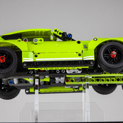Acrylic Display Case With Internal Stand For LEGO Ford Mustang Shelby® GT500® 42138