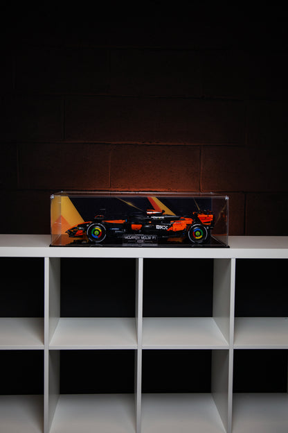 Premium Acrylic Display Case for the LEGO® Technic McLaren MCL39 F1® Car 42228