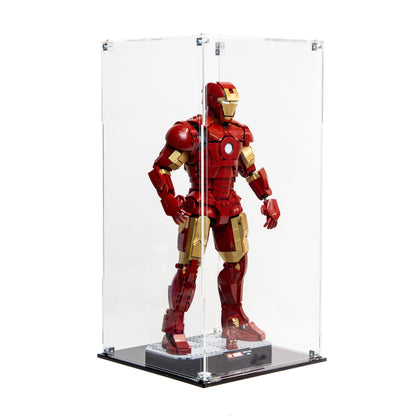 Acrylic Display Case for the LEGO® Iron Man Mark 3 Collectors' Edition 76344