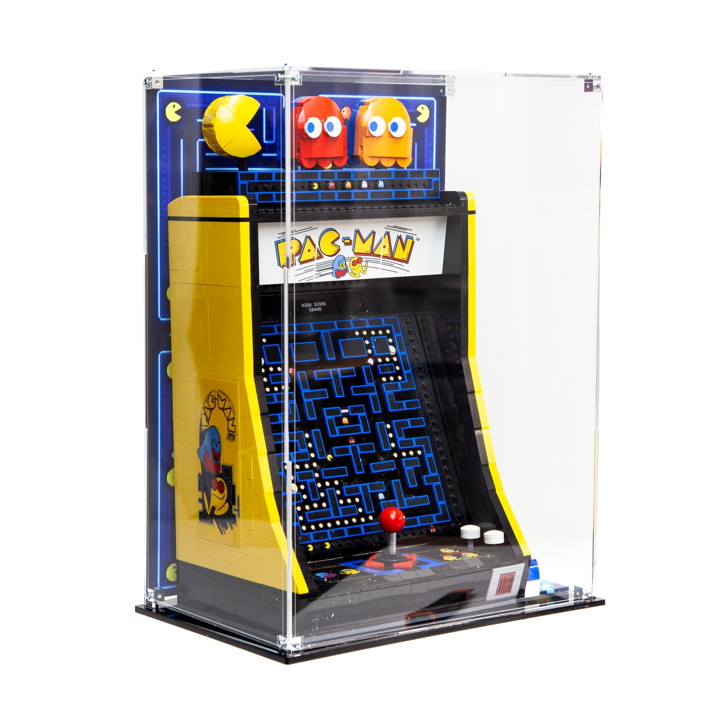 Acrylic Display Case for LEGO PAC-MAN Arcade (Set 10323)
