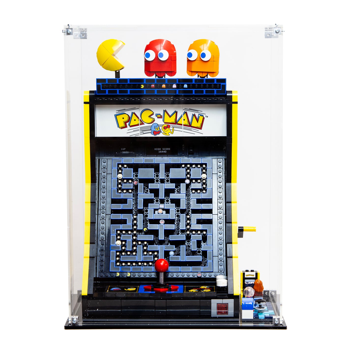 Acrylic Display Case for LEGO PAC-MAN Arcade (Set 10323)