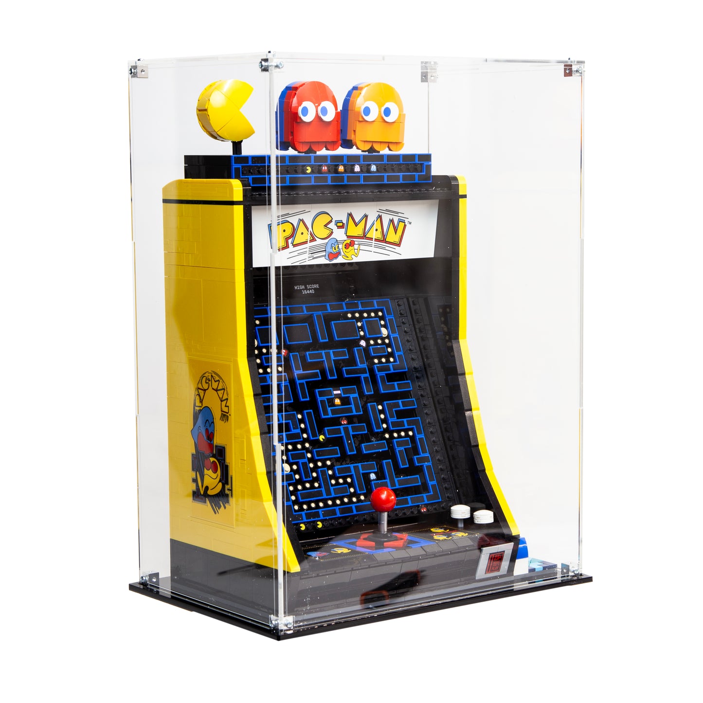 Acrylic Display Case for LEGO PAC-MAN Arcade (Set 10323)