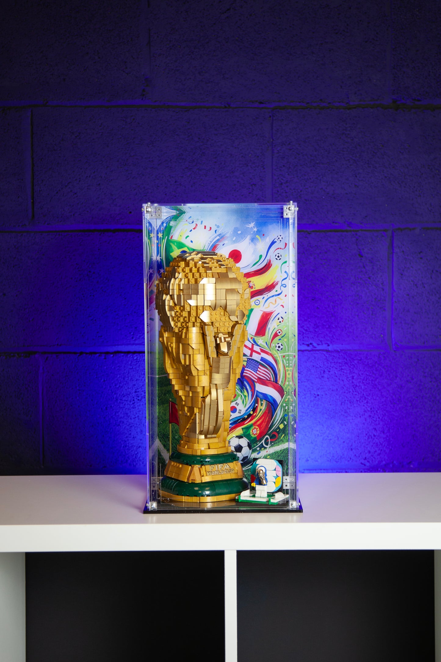 Acrylic Display Case for LEGO FIFA World Cup Trophy 43020