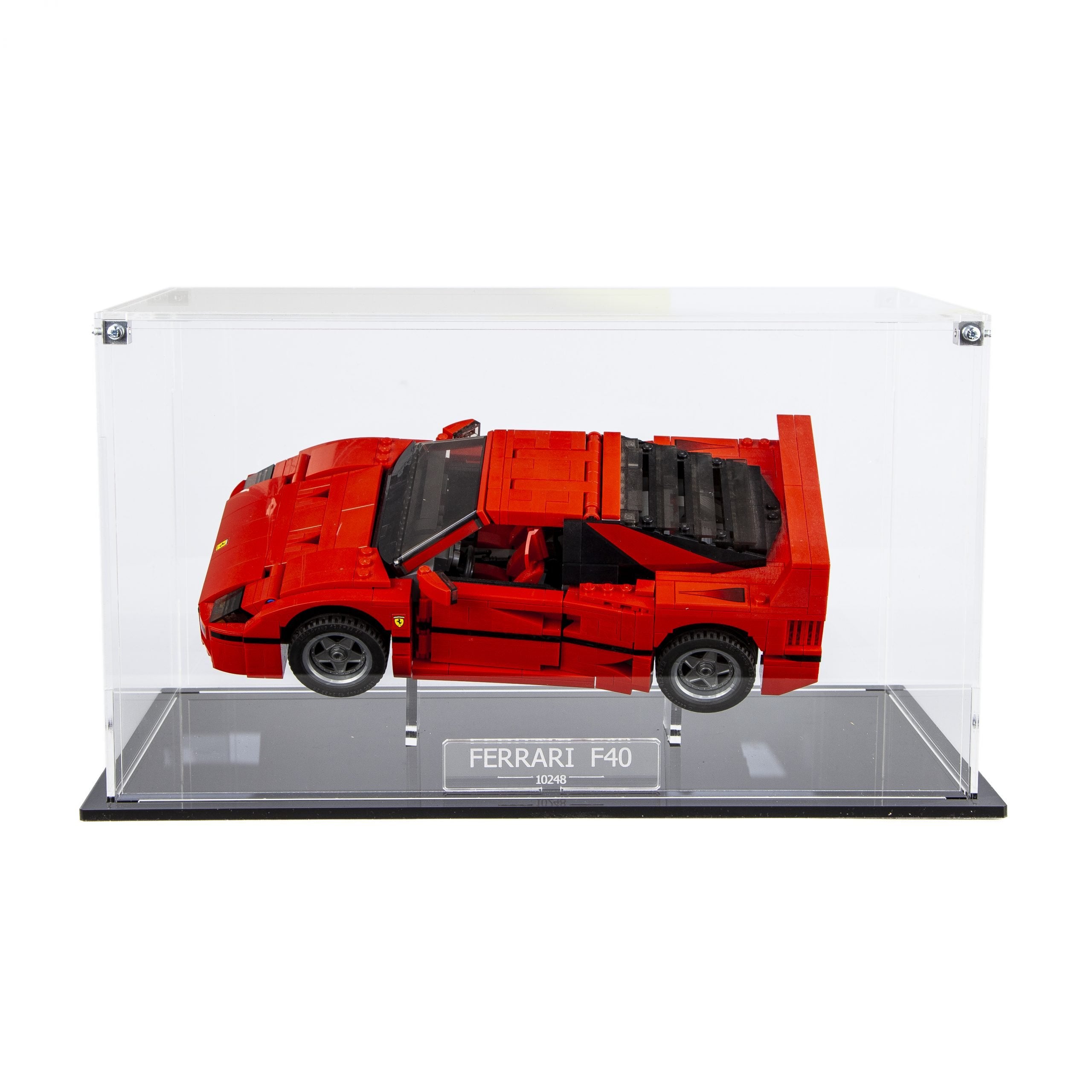 Acrylic Stackable Display Case With Internal Stand For LEGO