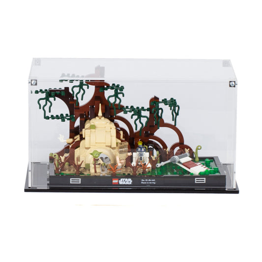 Acrylic Display Case for the LEGO® Death Star™ Dagobah™ Jedi™ Training Diorama 75330