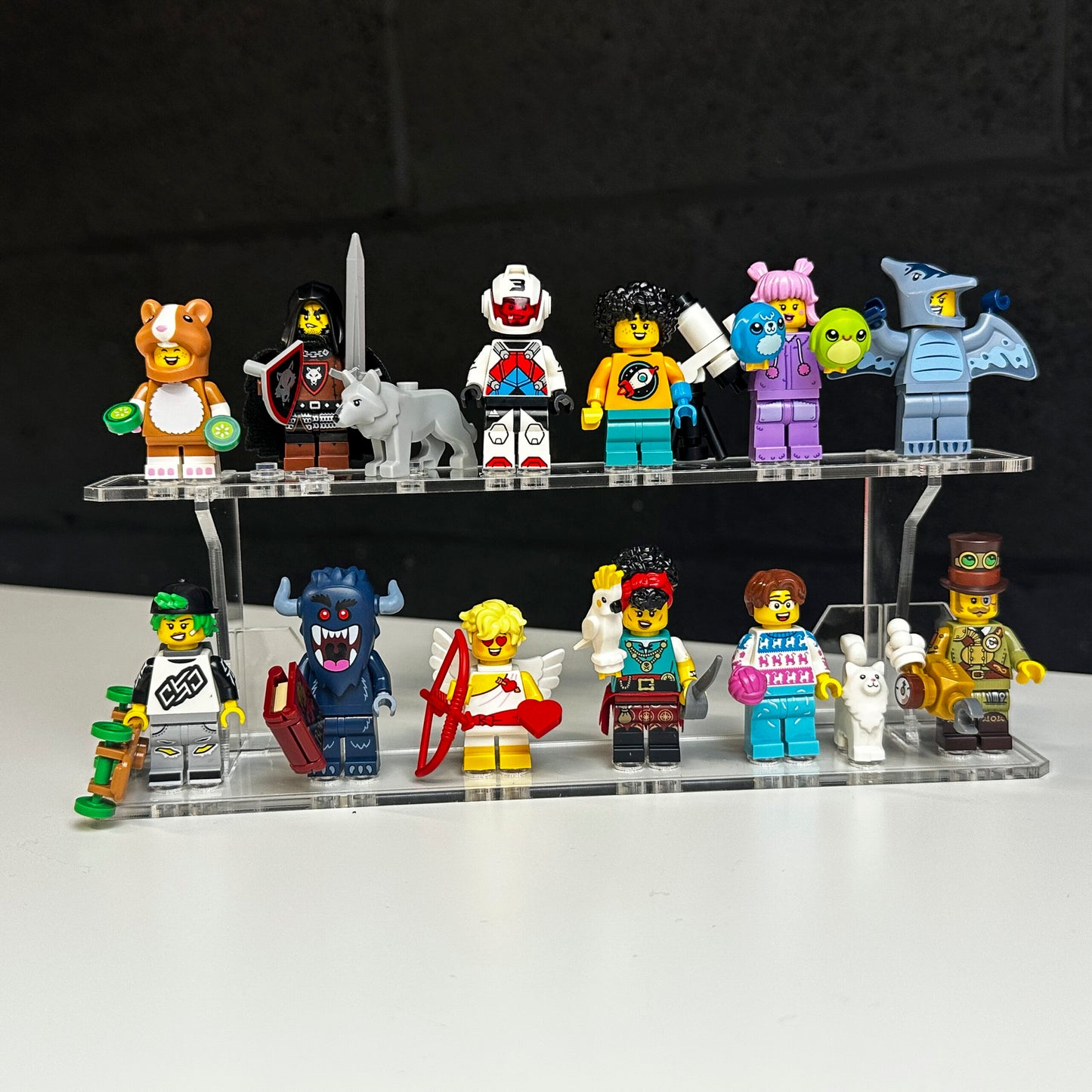 Acrylic Minifigure Display stand for LEGO CMF Series 27