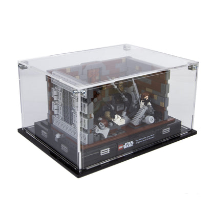 Acrylic Display Case for the LEGO® Death Star™ Trench Run/Trash Compactor Diorama 75339 & 75239