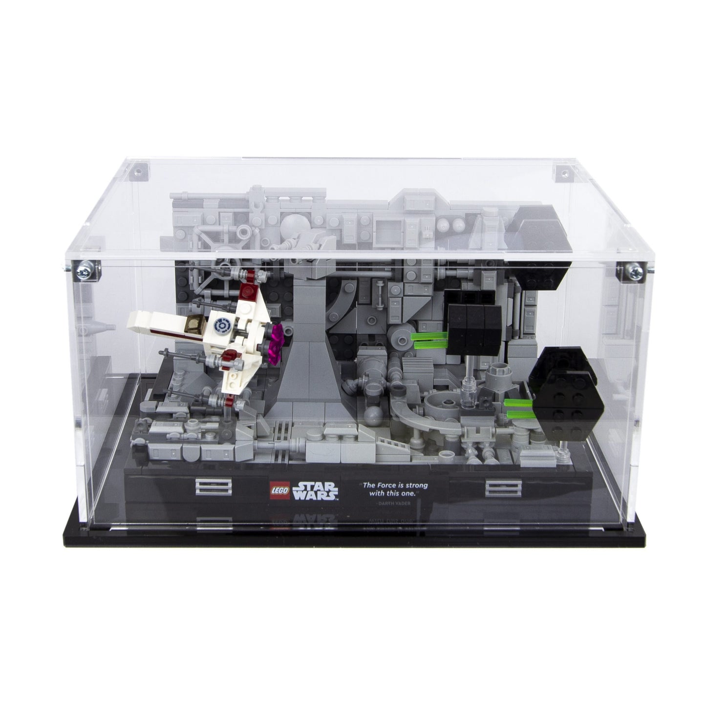Acrylic Display Case for the LEGO® Death Star™ Trench Run/Trash Compactor Diorama 75339 & 75239