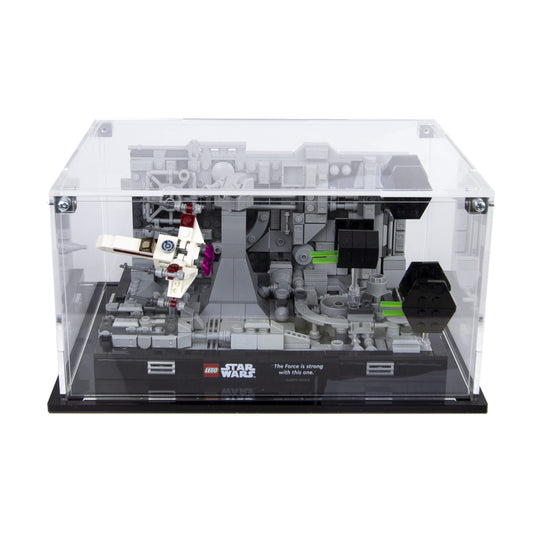 Acrylic Display Case for the LEGO® Death Star™ Trench Run/Trash Compactor Diorama 75339 & 75239