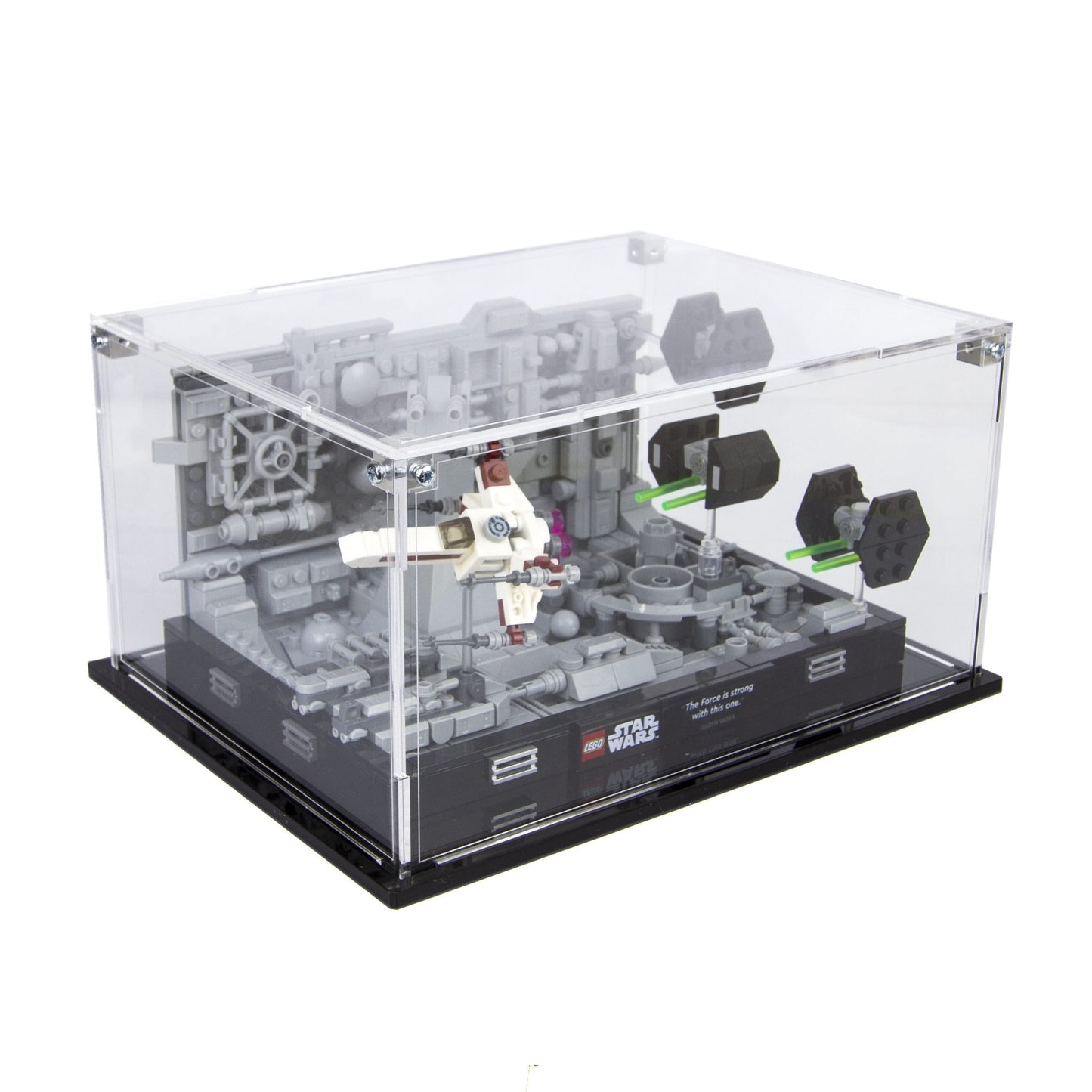 Acrylic Display Case for the LEGO® Death Star™ Trench Run/Trash Compactor Diorama 75339 & 75239