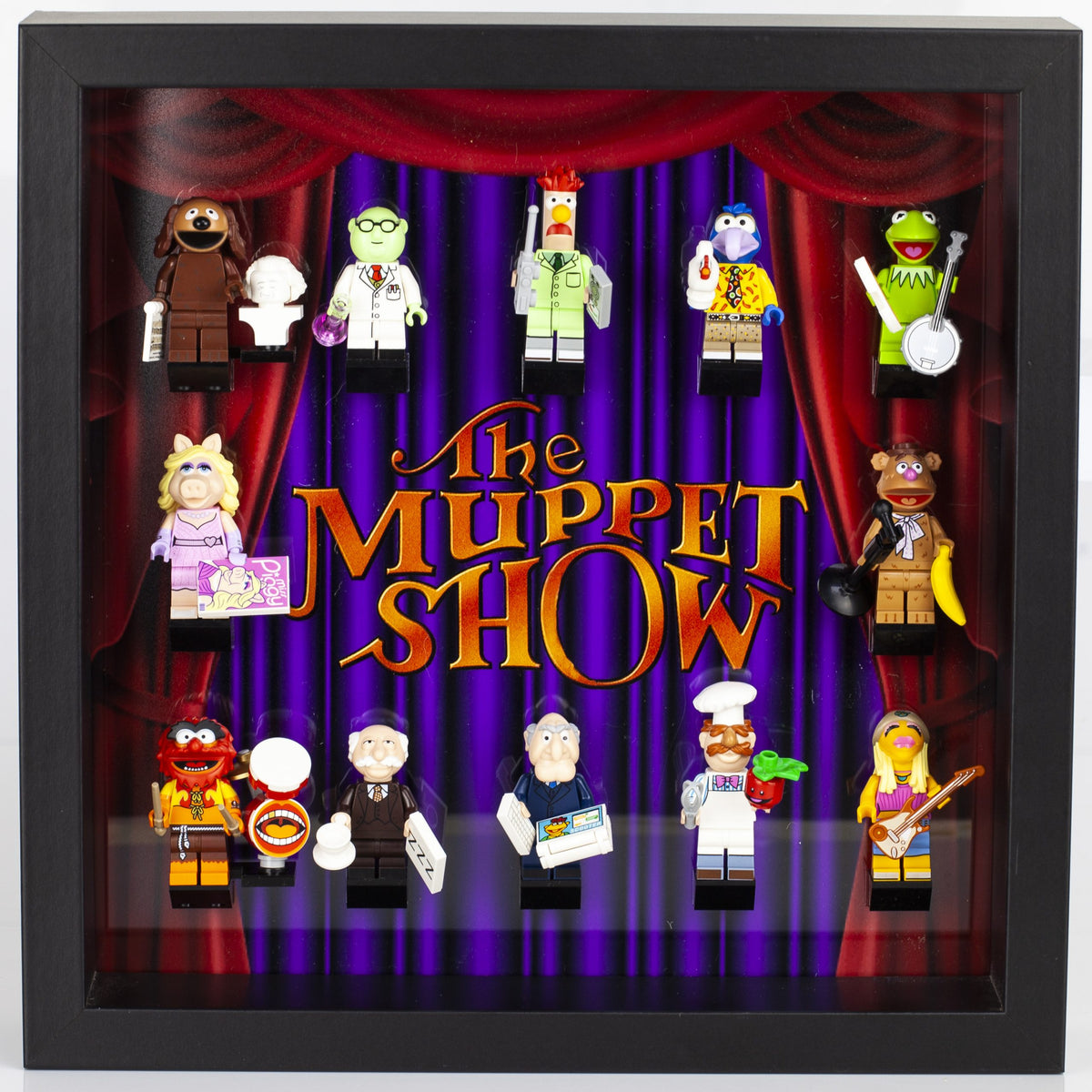 Muppet Show Frame Acrylic Frame Insert for The muppets Show minifigure series – Laser Frame