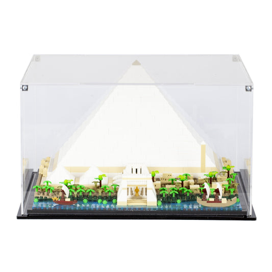 Acrylic Display Case for the LEGO® Great Pyramid of Giza 21058