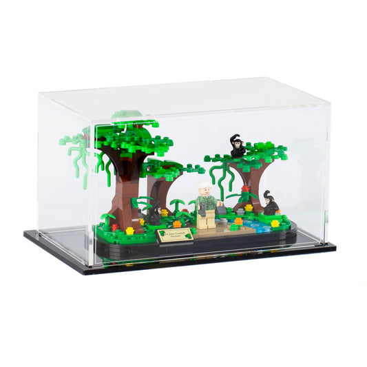 Acrylic Display Case for the LEGO® Jane Goodall Tribute 40530