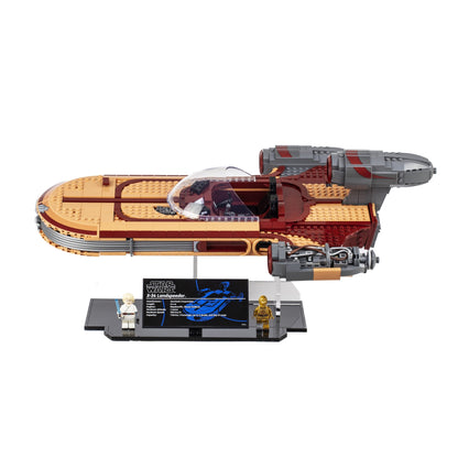Acrylic Display Stand for the LEGO® Star Wars™ UCS Luke Skywalker’s Landspeeder™ 75341